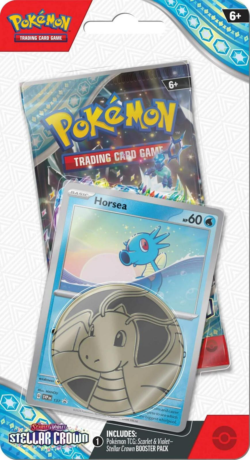 Horsea Blister Pack Pokemon Stellar Crown