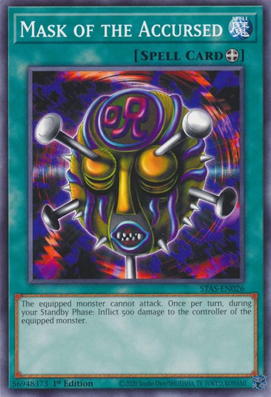 Mask of the Accursed STAS-EN026 YuGiOh 2 Player Starter Set