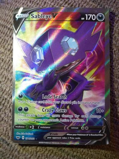 Sableye V #194 photo