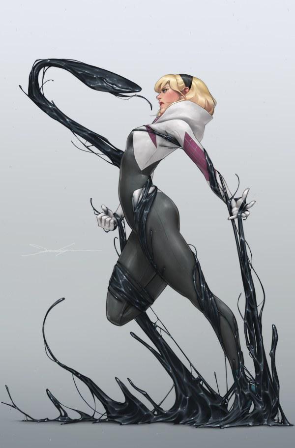 Spider-Gwen: The Ghost-Spider [Lee Virgin] #4 (2024) Comic Books Spider-Gwen: The Ghost-Spider