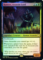 Ramses, Assassin Lord [Foil] #39 Magic Dominaria United Commander Prices