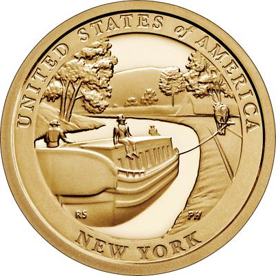 2021 S [New York  Reverse Proof] Coins American Innovation Dollar