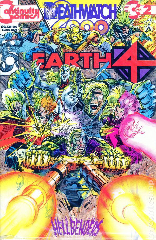 Earth 4 Deathwatch 2000 #2 (1993) Comic Books Earth 4 Deathwatch 2000