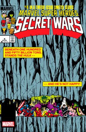 Marvel Super Heroes: Secret Wars [Facsimile Foil] #4 (2024) Comic Books Marvel Super Heroes Secret Wars Facsimile Edition