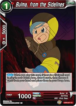 Bulma, from the Sidelines [Foil] BT6-011 Dragon Ball Super Destroyer Kings