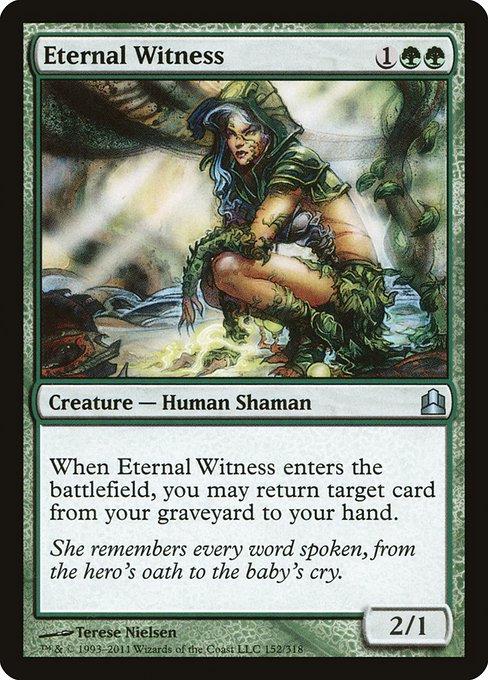 Eternal Witness Magic Commander