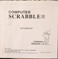 Manual | Computer Scrabble PC Games