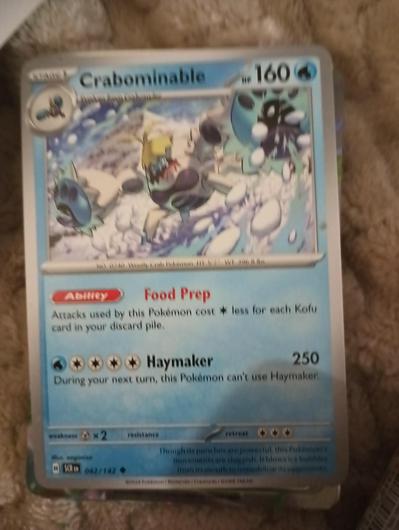 Crabominable [Reverse Holo] #42 photo