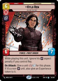 Kylo Ren - Killing the Past #141 Star Wars Unlimited: Shadows of the Galaxy