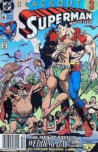 Superman: The Man Of Steel [Newsstand] #6 (1991) Comic Books Superman: The Man of Steel