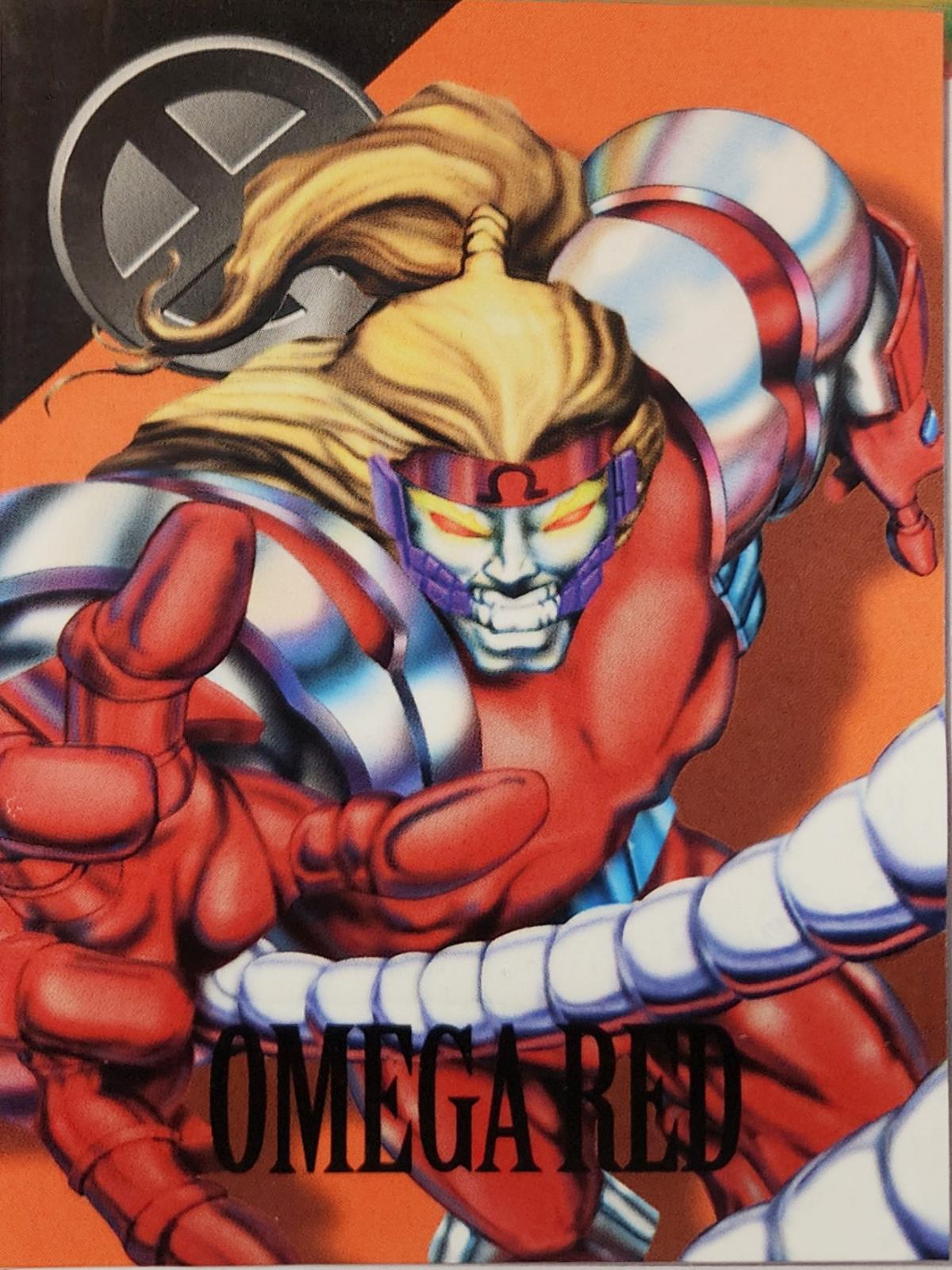 Omega Red #46 Marvel 1996 Fleer Vision