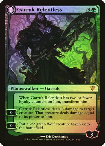 Garruk Relentless [Foil] Magic Innistrad