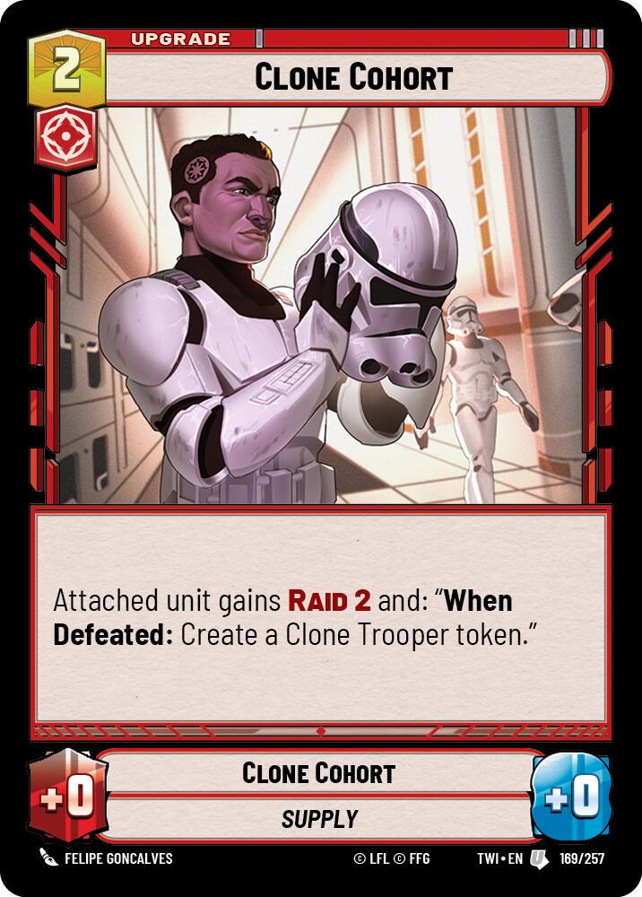 Clone Cohort [Foil] #169 Star Wars Unlimited: Twilight of the Republic