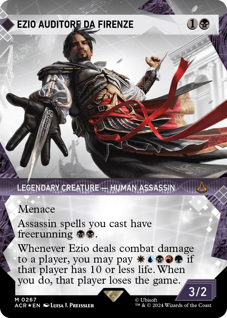 Ezio Auditore da Firenze [Textured Foil] #267 Magic Assassin's Creed