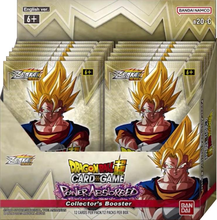 Power Absorbed Collector Booster Box  Dragon Ball Super Power Absorbed