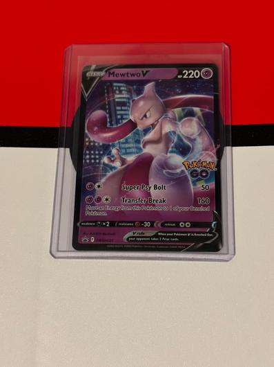 Mewtwo V #SWSH223 photo