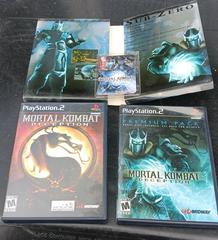 Front Of Both Cases, Slip Cover Inside And Front  | Mortal Kombat Deception [Premium Pack] Playstation 2