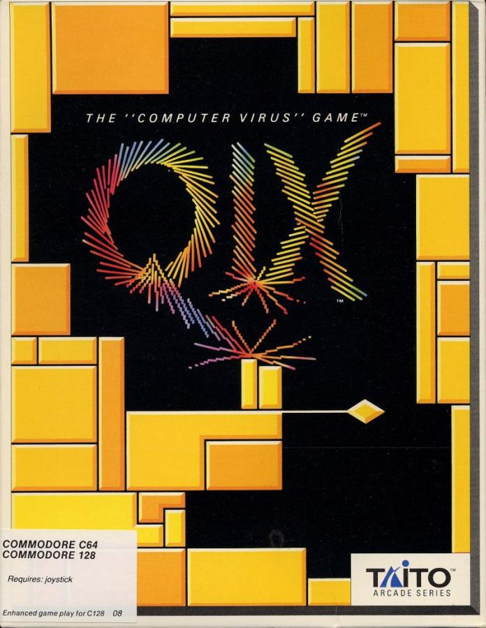 QIX Commodore 128