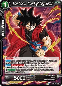 Son Goku, True Fighting Spirit BT12-128 Dragon Ball Super Vicious Rejuvenation