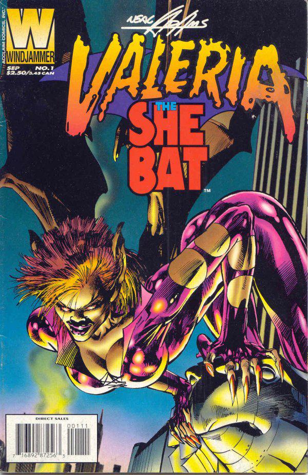 Valeria the She-Bat #1 (1995) Comic Books Valeria, The She-Bat