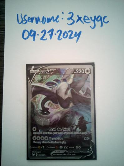 Lugia V #186 photo