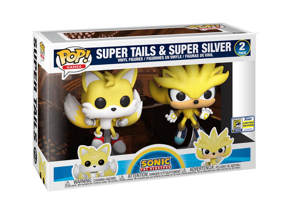 Super Tails & Super Silver 2 Pack [SDCC] Funko POP Games