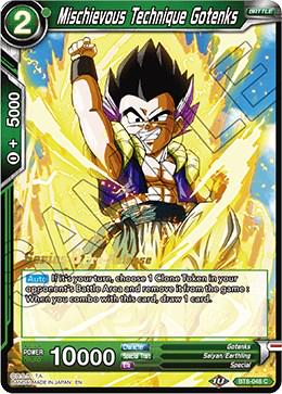 Mischievous Technique Gotenks BT8-048_PR Dragon Ball Super Malicious Machinations: Pre-Release Promos