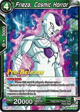 Frieza, Cosmic Horror BT10-072 Dragon Ball Super Rise of the Unison Warrior: Pre-Release Promos