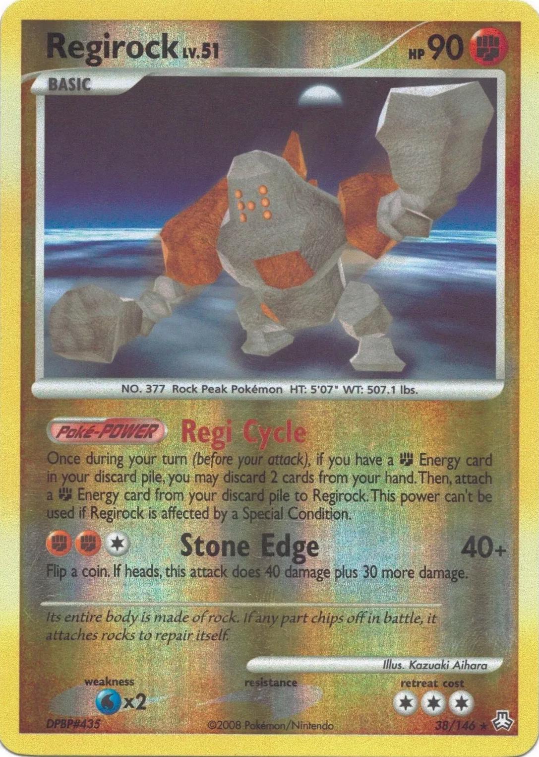 Regirock [Reverse Holo] 38 Prices Pokemon Legends Awakened Pokemon