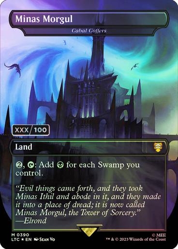 Minas Morgul [Serialized] #390 Magic Lord of the Rings Commander