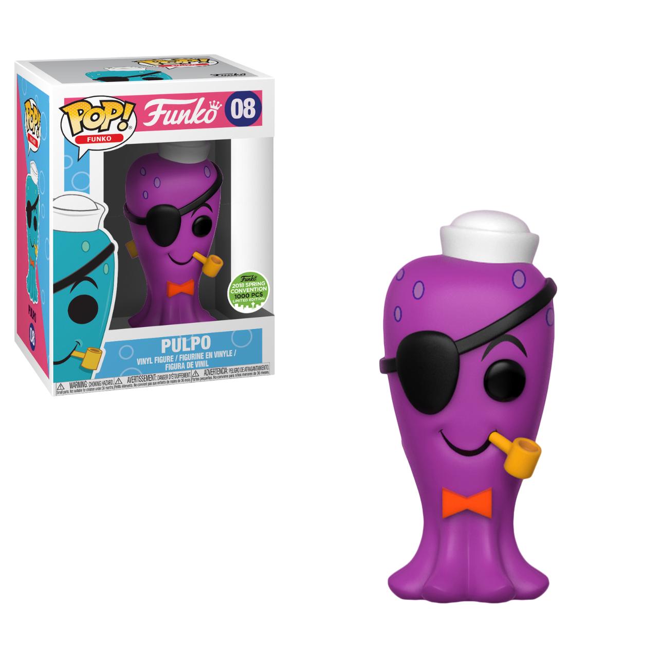 Pulpo [Purple] #8 Funko POP Fantastik Plastik