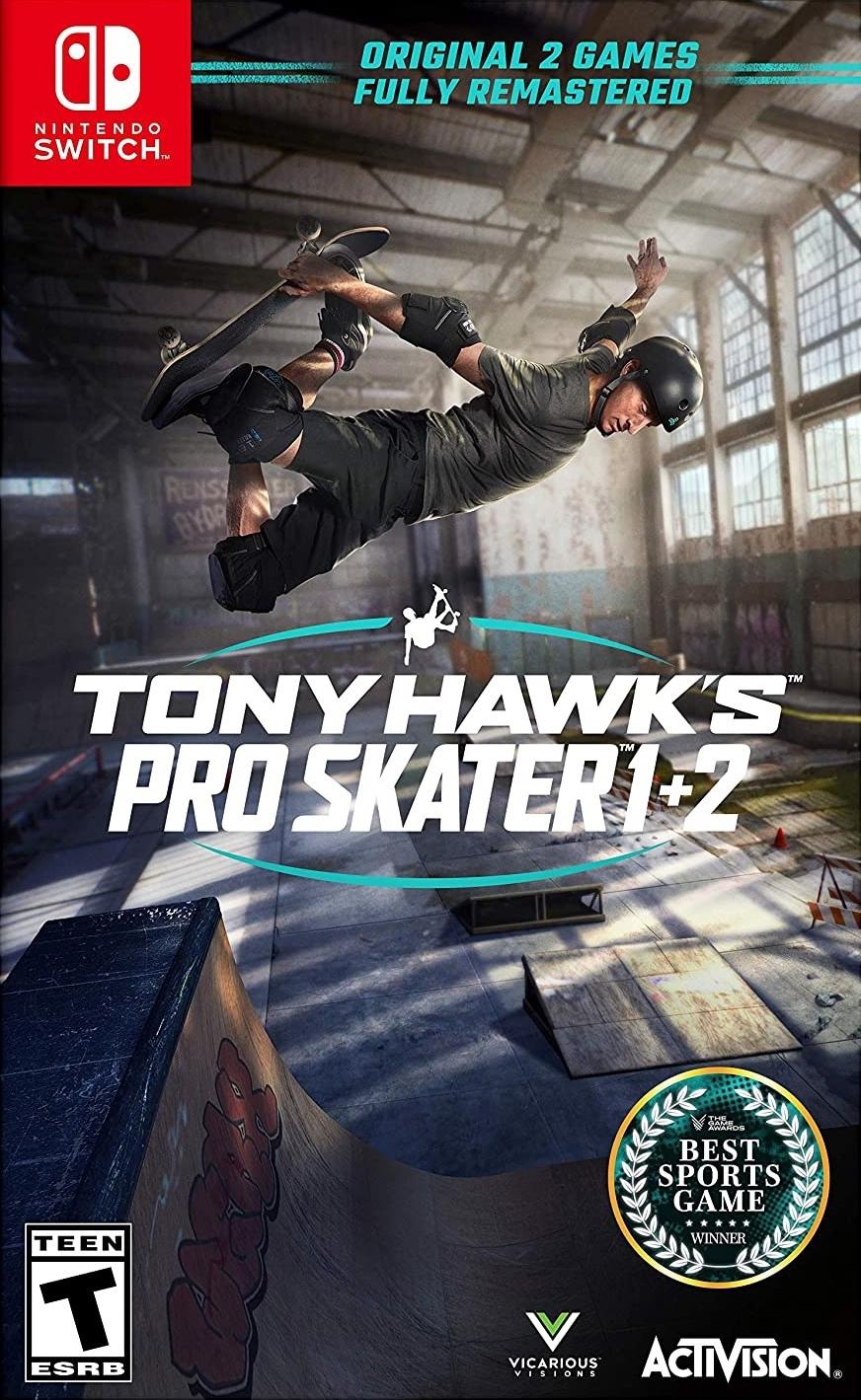 Tony Hawk's Pro Skater 1+2 Nintendo Switch