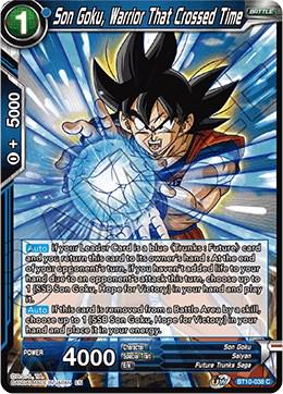 Son Goku, Warrior That Crossed Time BT10-038 Dragon Ball Super Rise of the Unison Warrior