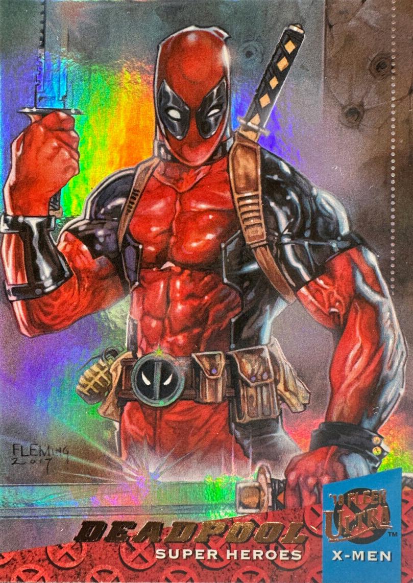 Deadpool [Rainbow Foil] #7 Marvel 2018 Ultra X-Men