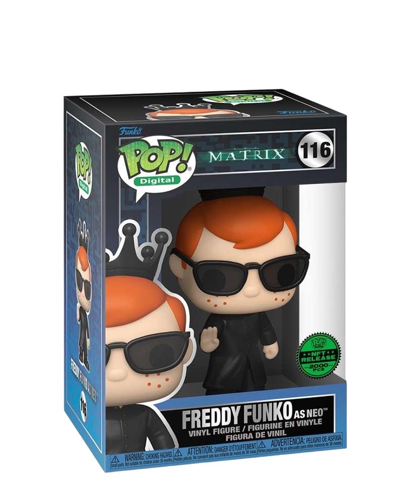 Freddy Funko as Neo #116 Funko POP Digital