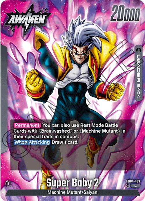 Baby Vegeta // Super Baby 2 FB04-103 Dragon Ball Fusion World Ultra Limit