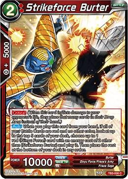 Strikeforce Burter TB3-008 Dragon Ball Super Clash of Fates