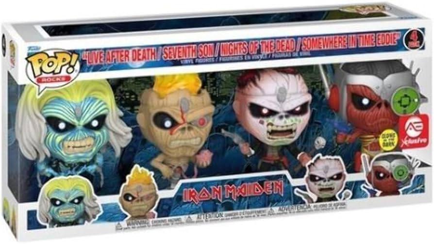 Iron Maiden 4 Pack Funko POP Rocks