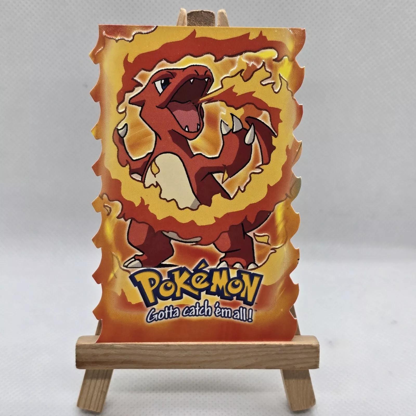 Charmeleon [Die Cut] #E5 Pokemon 1999 Topps Movie Evolution