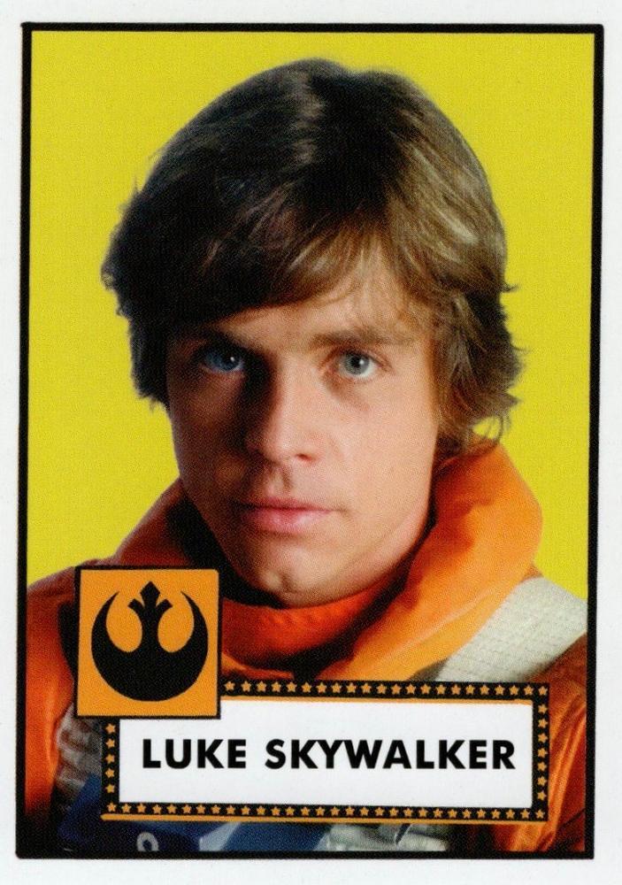 Luke Skywalker #3 Star Wars 2023 Topps Throwback Thursday