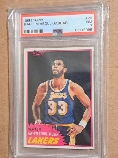 Kareem Abdul-Jabbar #20 photo