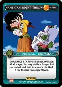 Namekian Right Throw C35 Dragon Ball Z Premier Set