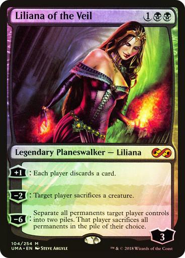 Liliana of the Veil [Foil] #104 Magic Ultimate Masters