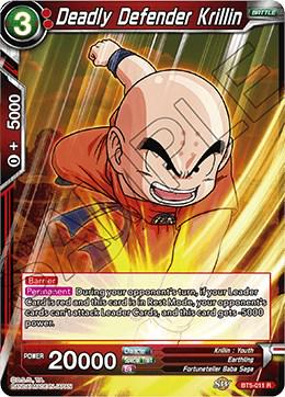 Deadly Defender Krillin BT5-011 Dragon Ball Super Miraculous Revival