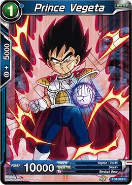 Prince Vegeta TB3-023 Dragon Ball Super Clash of Fates