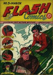 Flash Comics #3 (1940) Comic Books Flash Comics Prices