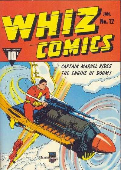 Whiz Comics #12 (1941) Comic Books Whiz Comics