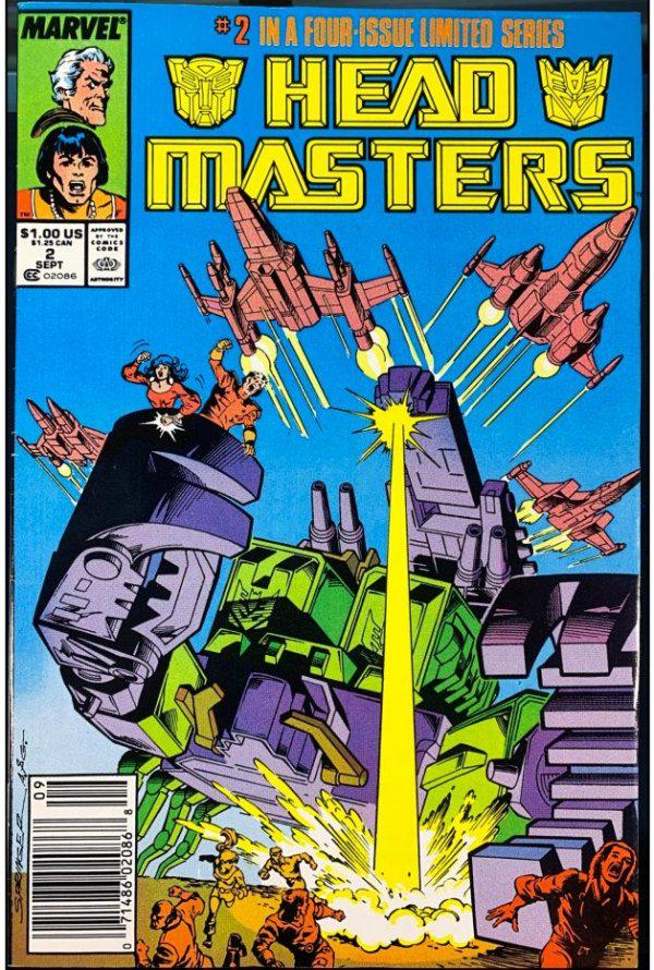 The Transformers: Headmasters [Newsstand] #2 (1987) Comic Books The Transformers: Headmasters