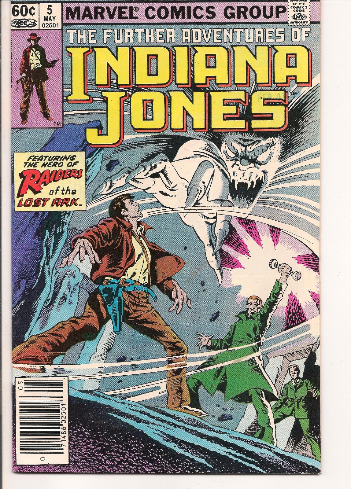 Further Adventures Of Indiana Jones [Newsstand] #5 (1963) Comic Books Further Adventures of Indiana Jones