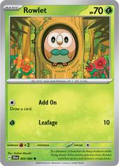 Rowlet #3 Pokemon Shrouded Fable Prices